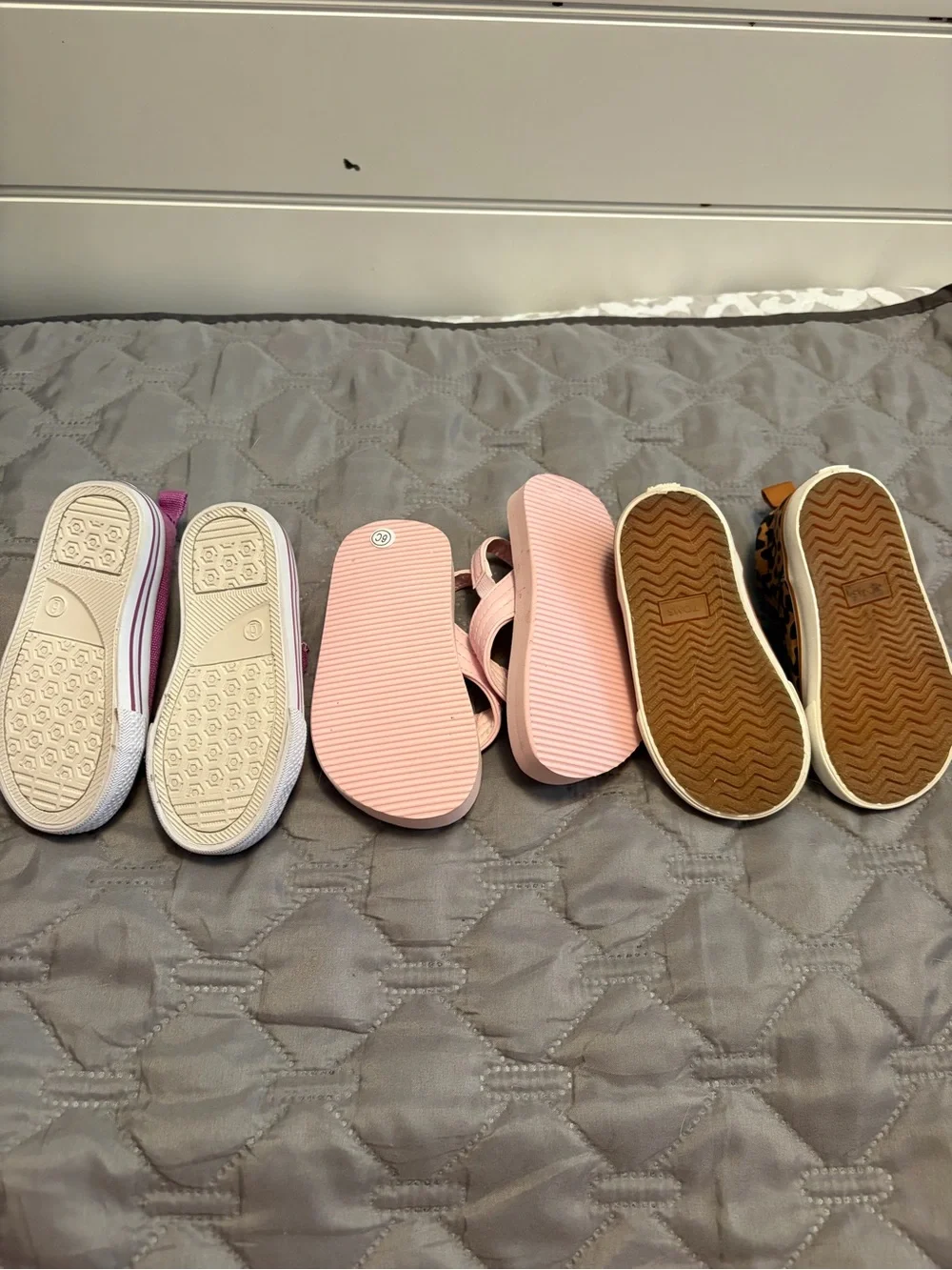 Toms leopard print, Marie Nicole Floral Kids Flip Flops, Koala Kids Purple shoes